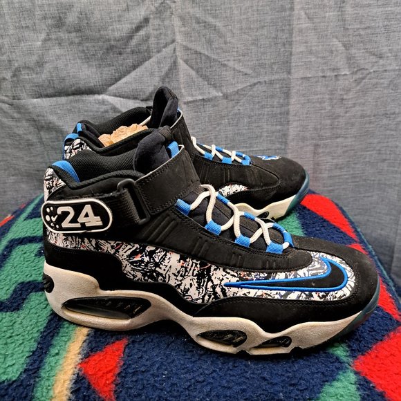 Nike Air Griffey Max 1 Men Size 11 Black Light Photo Blue - Picture 3 of 15